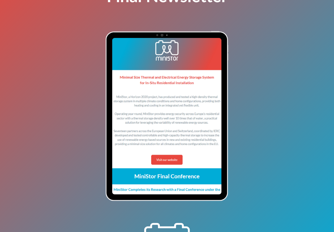 MiniStor Final Newsletter is Now Available